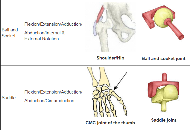 Type of joints