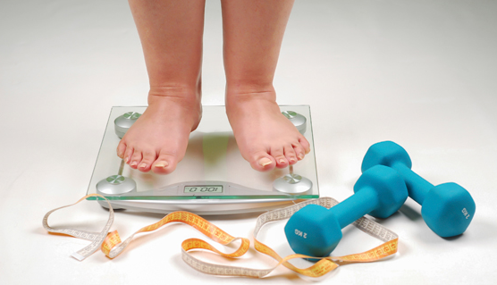 foot flat due to excessive weight